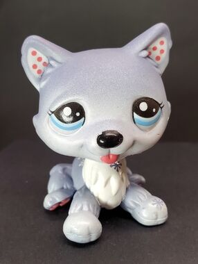 LPS Littlest Pet Shops #1617 Husky Dog 2010